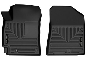 Kia Forte Floor Mats - Front - Husky Liners - X-act Contour - Black - `19-`23